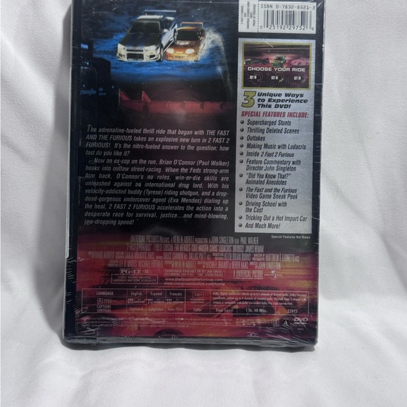 2 FAST 2 FURIOUS (DVD, 2003) Sealed Widescreen Paul Walker Eva Mendes Tyrese - Picture 2 of 3